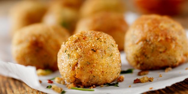 Croquettes de riz au chorizo